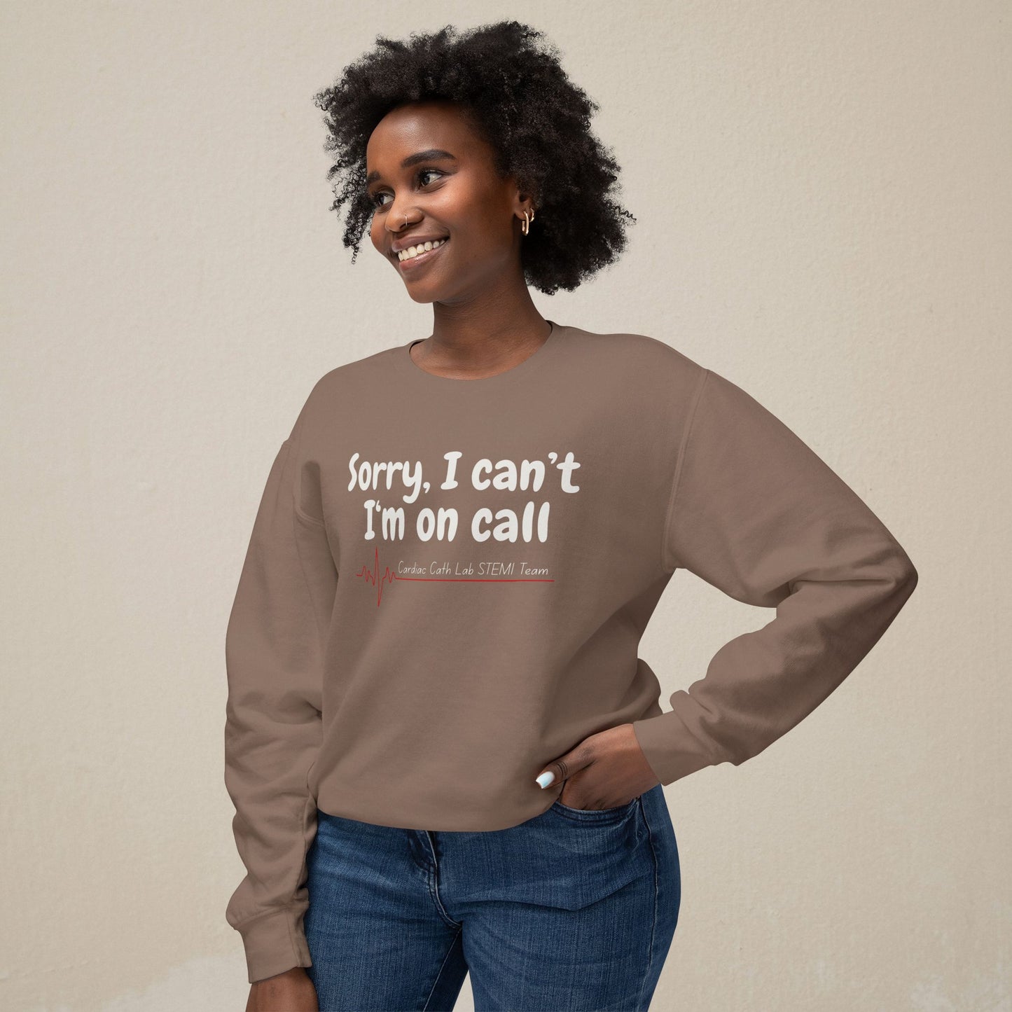 Cardiac Cath Lab On Call Sweatshirt