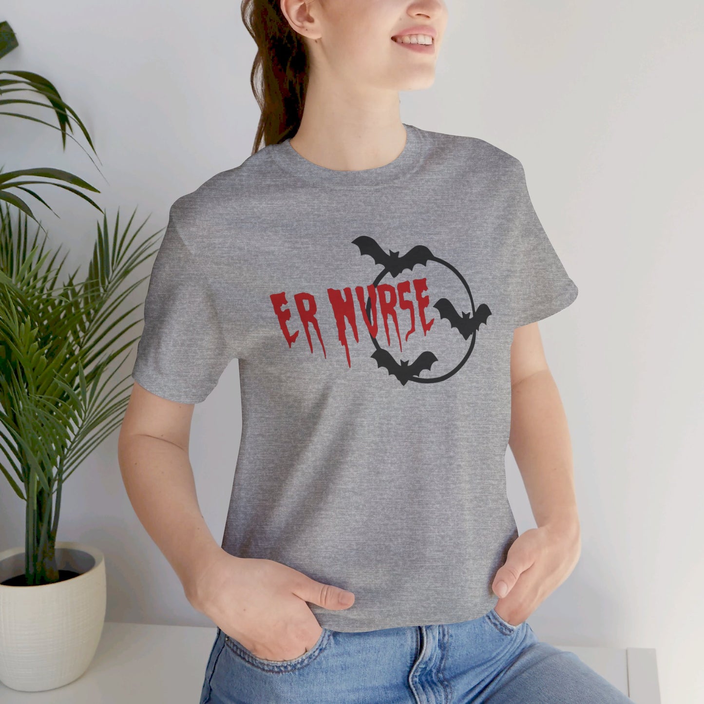 Halloween Batty ER Nurse T-Shirt
