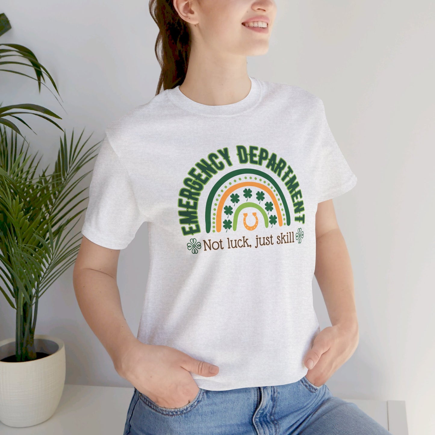 St Patty's Day Emergency Department Lucky T-Shirt