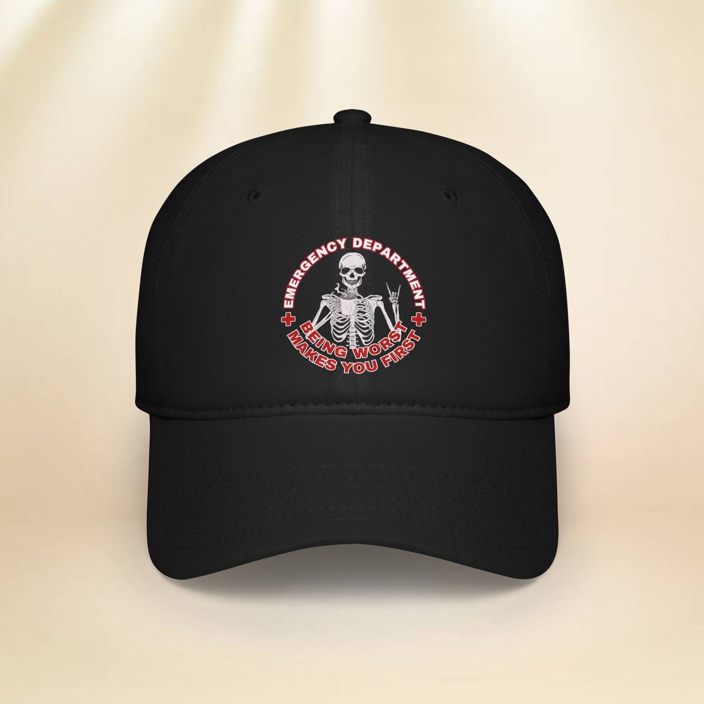 ED Worst is First Baseball Cap