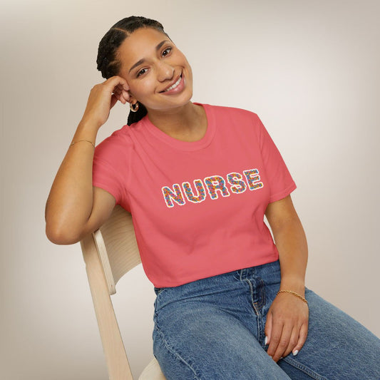 Nurse Floral Shirt