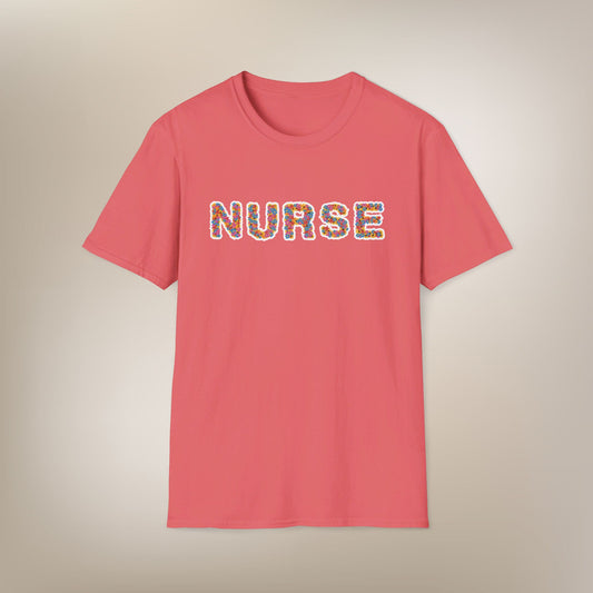 Nurse Floral Shirt