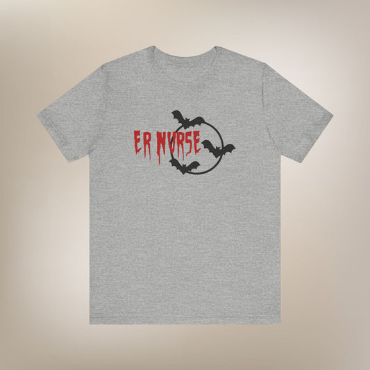 Halloween Batty ER Nurse T-Shirt