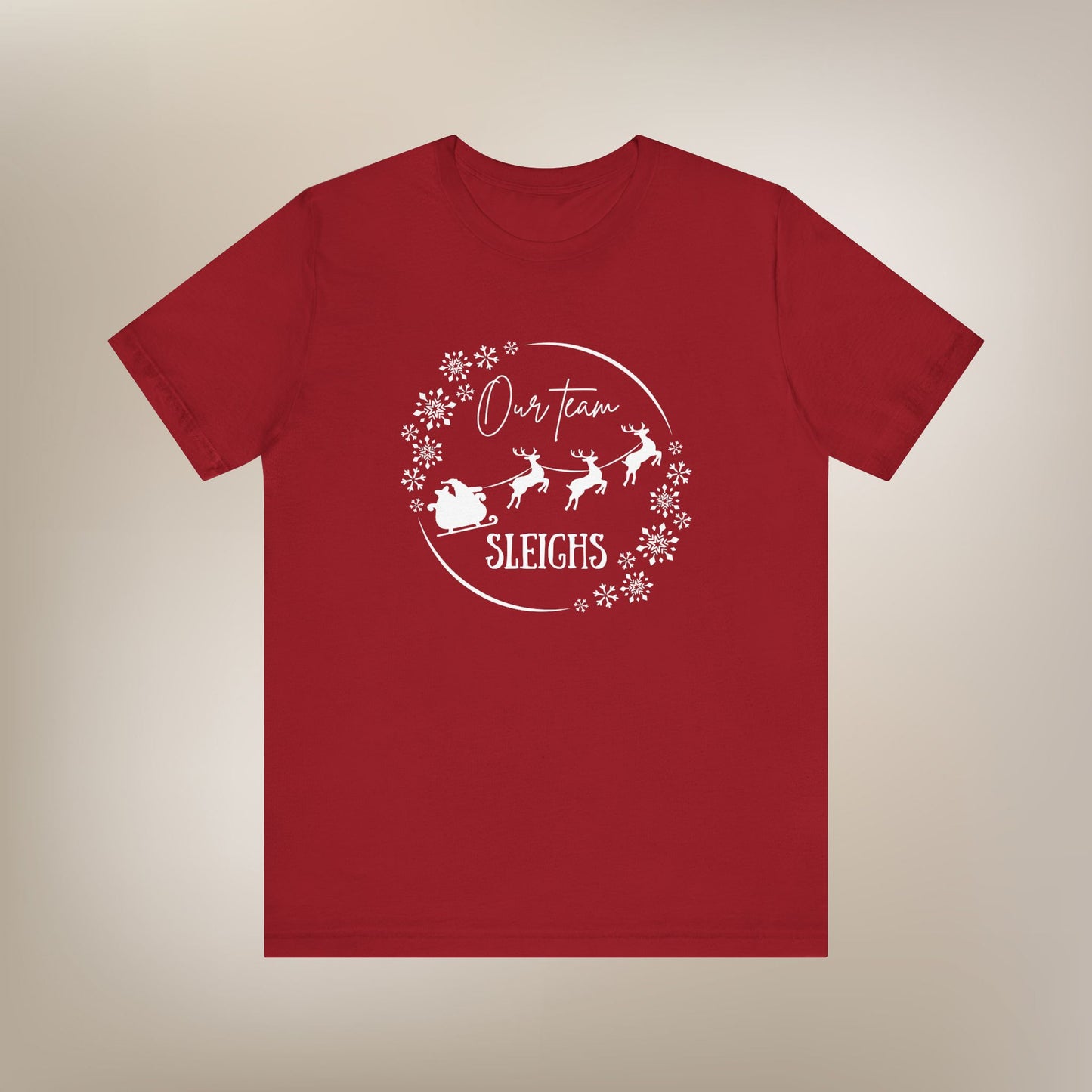 Our Team Sleighs Holiday Shirt