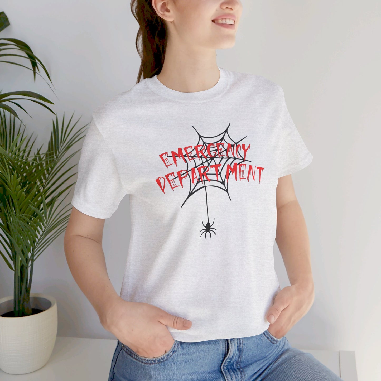 Halloween Emergency Department Spider T-Shirt