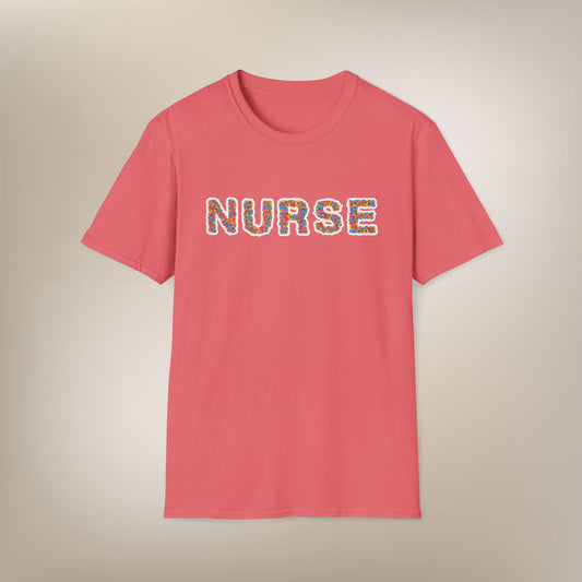 Floral Nurse Shirt