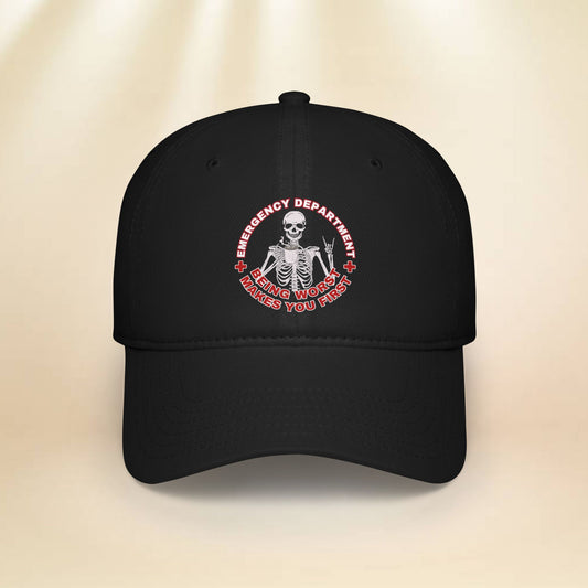 ED Worst is First Baseball Cap