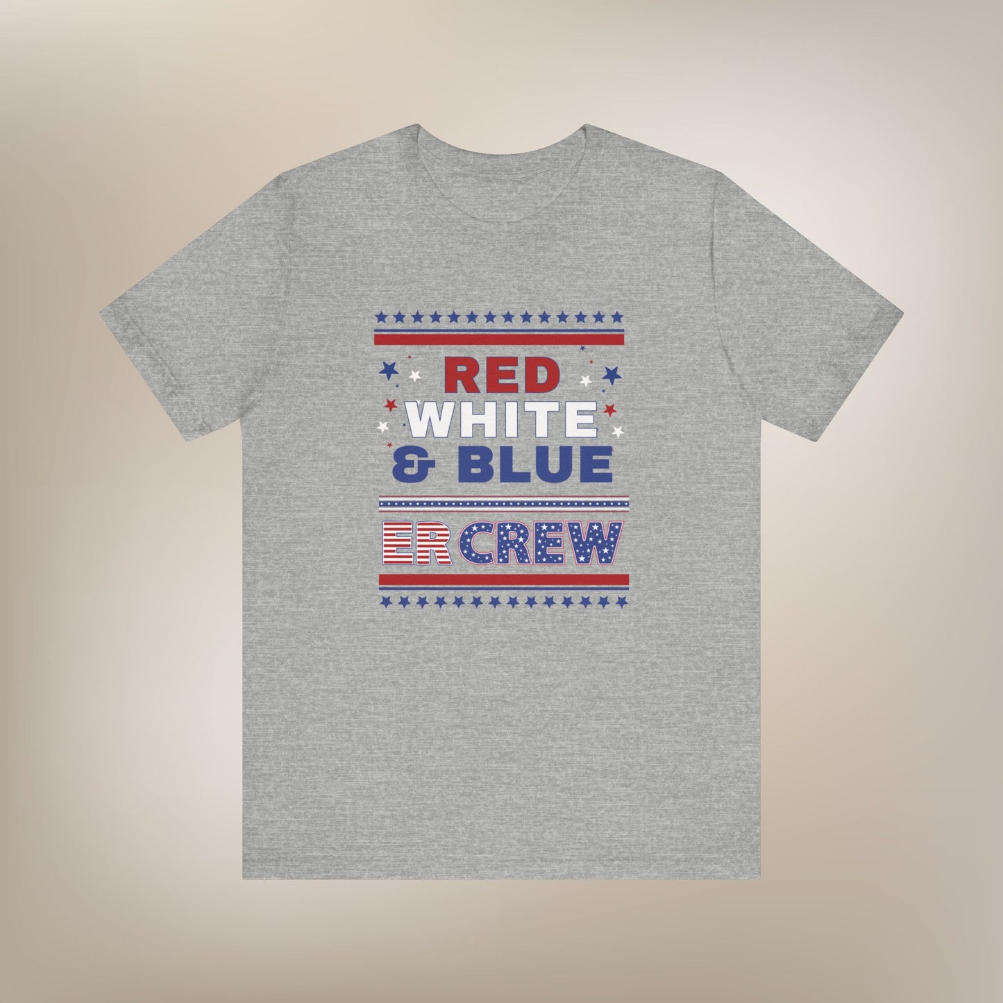 Red, White, and Blue ER Crew TShirt